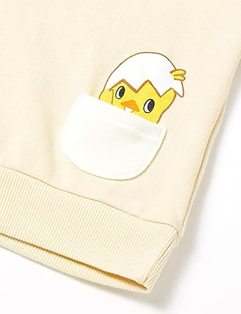 Amazon.co.jp: [チキンラーメンひよこちゃん] トレーナー 卵ポケット